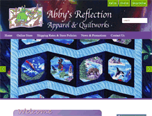 Tablet Screenshot of abbysreflection.com
